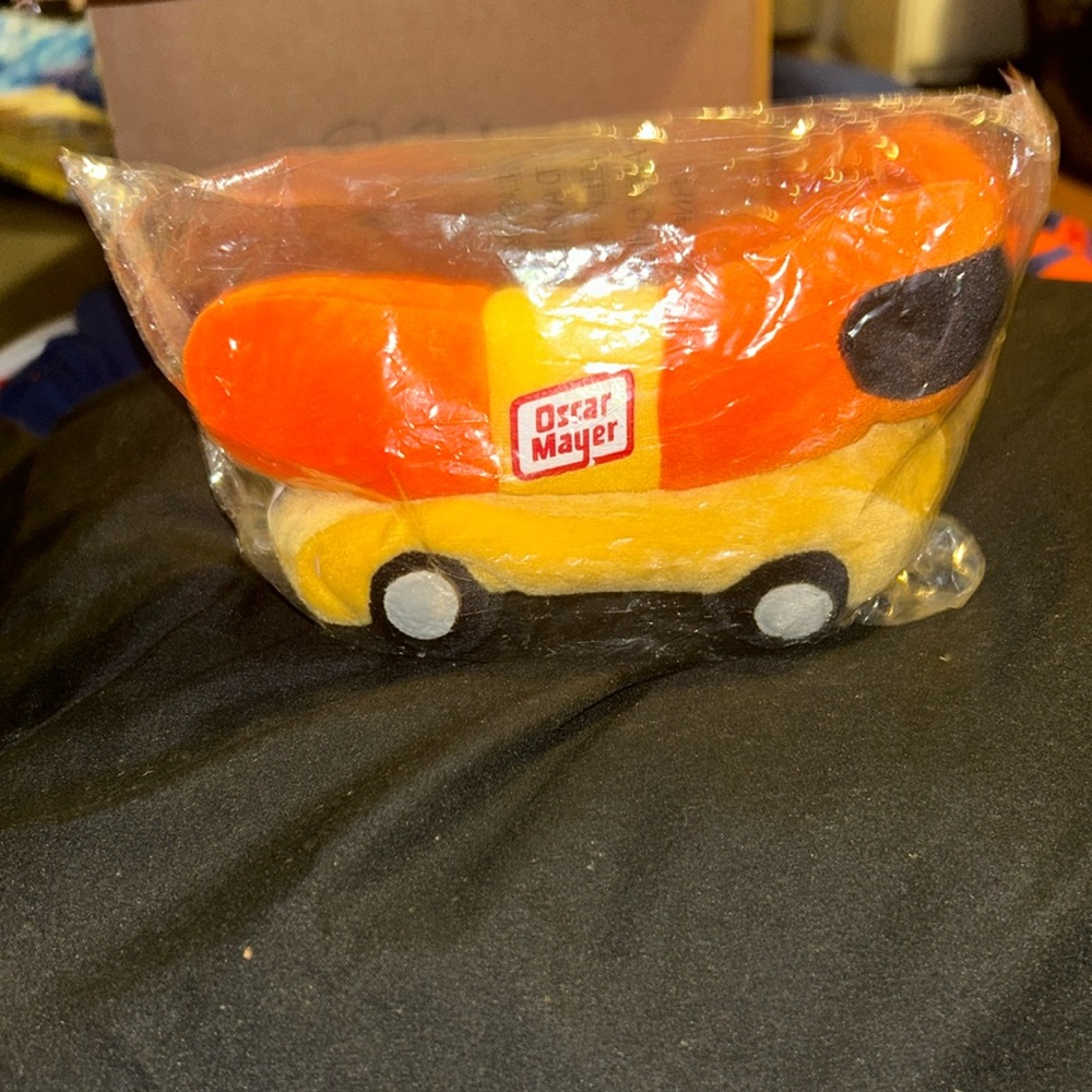 Vintage Oscar Mayer Plush Weinermobile Beanie New with Tags